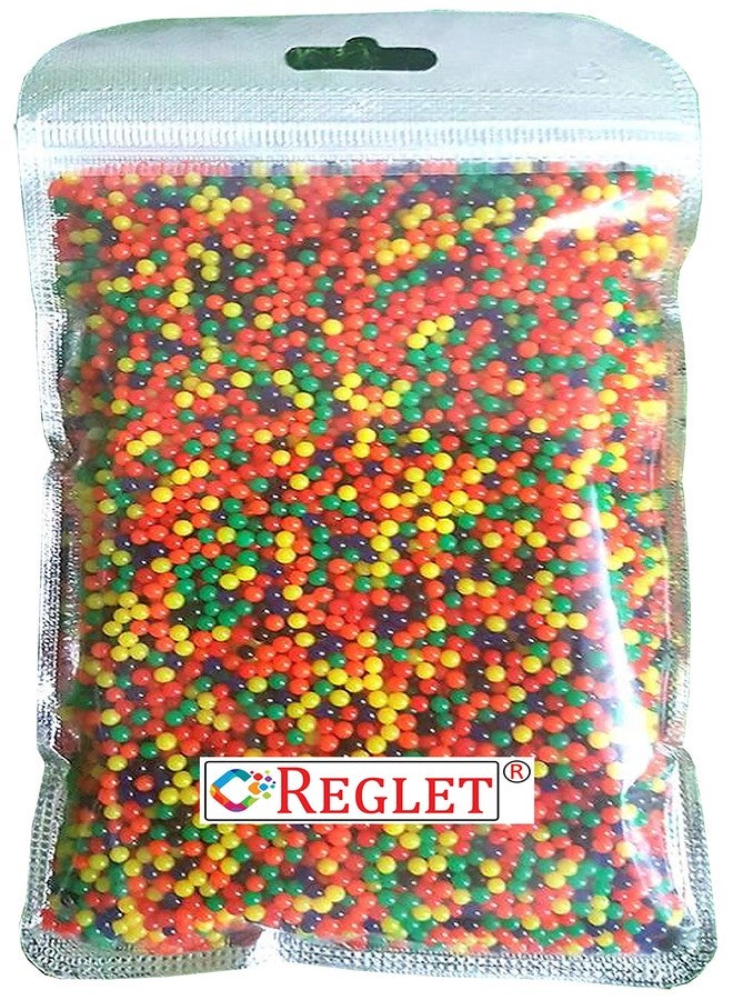 REGLET 120 Grams Polymer Jelly Beads (Multicolour) - Super Absorbent Polymer Jelly Balls - Magic Water Crystal Balls - Plant Water Beads - Image 1